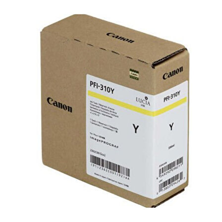 Canon PFI-310Y (2362C001) Sarı Orjinal Kartuş - TX-2000 / TX-3000