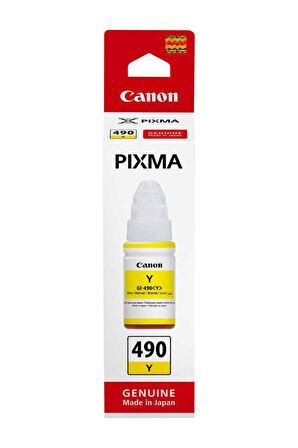 Canon GI-490/0666C001 Sarı Orijinal Mürekkep Kartuş