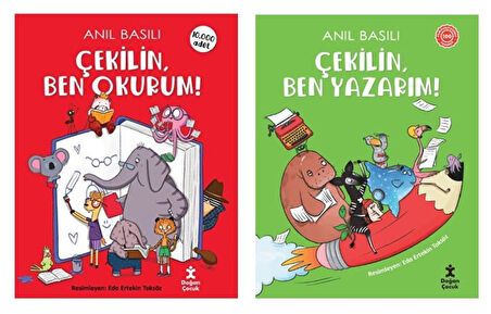 Anıl Basılı Çekilin, Ben Yazarım + Çekilin Ben Okurum (2 Kitap)