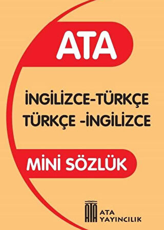 Mini Türkçe Sözlük- İngilizce Sözlük (Plastik Kapak)