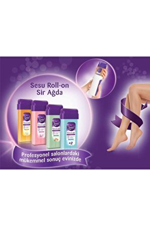 Sesu Kartuş Roll-on Normal Ciltler Ağda 3 Adet