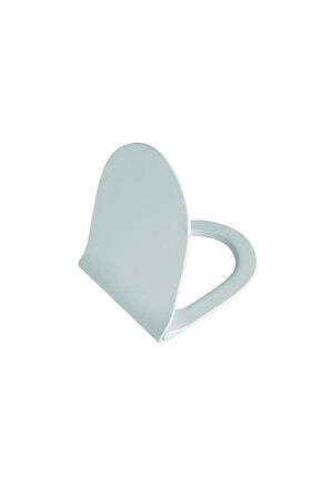 Bocchi V-tondo Rimless Kısa Asma Klozet Beyaz 1417-001-0128 Kapak Dahil