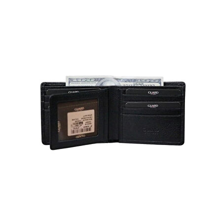 Guard Siyah Tek Pisotlu Deri Erkek Cüzdan