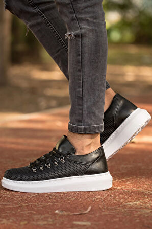 MN021 - CBT Favo Erkek Ayakkabı SIYAH