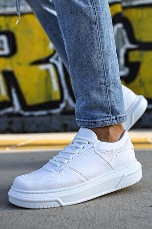 MN075 - CBT Signature Erkek Ayakkabı BEYAZ