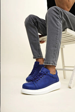 MN257 - CBT Estrella Erkek Ayakkabı Sax MavI