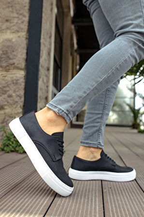 MN061 - CBT Rex Erkek Ayakkabı SIYAH