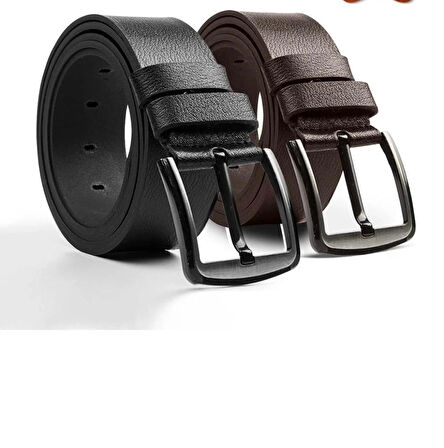 4.5 cm çift dikişli spor kemer