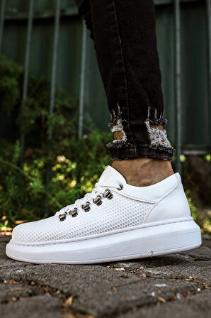 MN021 - CBT Favo Erkek Ayakkabı BEYAZ