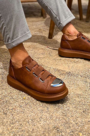 MN251 - CRT Mirror Erkek Ayakkabı TABA