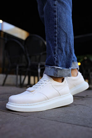 MN073 - CBT Flatline Erkek Ayakkabı BEYAZ