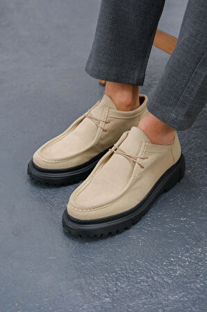 MN2404 - SST Castle Erkek Ayakkabı BEJ