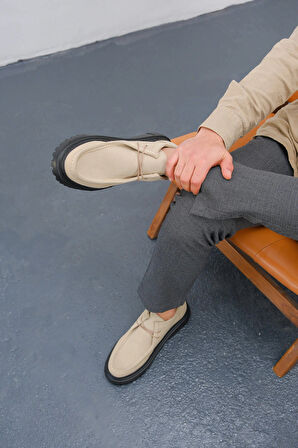 MN2404 - SST Castle Erkek Ayakkabı BEJ