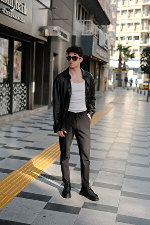 MN2404 - CST Castle Erkek Ayakkabı SIYAH