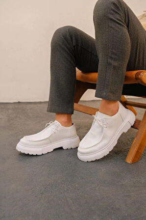 MN2404 - CBT Castle Erkek Ayakkabı BEYAZ