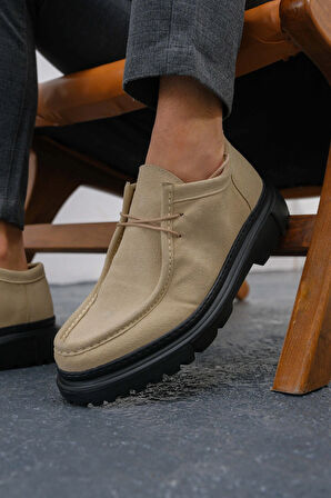 MN2404 - SST Castle Erkek Ayakkabı BEJ