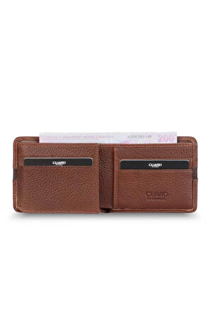 Guard Taba Spor Şeritli Deri Erkek Cüzdanı