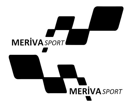 meriva sport Etiket Yapıştırma 30cmx11cm MMD255