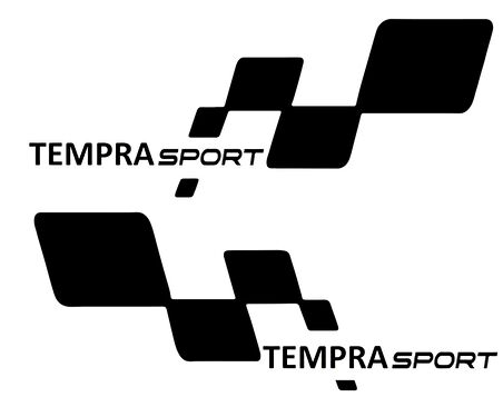 TEmpra Sportyan kapı Etiket Yapıştırma 30cmx11cm MMD319