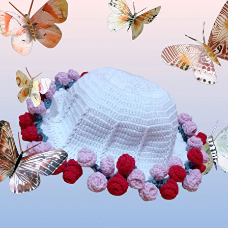 El Örgüsü Buket Şapka & Çanta