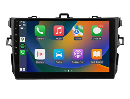 Toyota Corolla Android Multimedya Sistemi (2008-2012) for-x 6/128