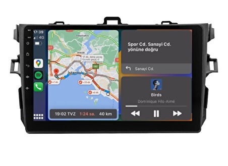 Toyota Corolla Android Multimedya Sistemi (2008-2012) for-x 6/128