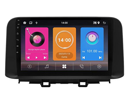 Hyundai Kona Android Multimedya Sistemi (2018-2022) for-x 6/128