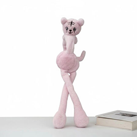 Çocuk Peluş Figürlü Oynar Kulaklı Hareketli Sesli Kışlık Kulaklık