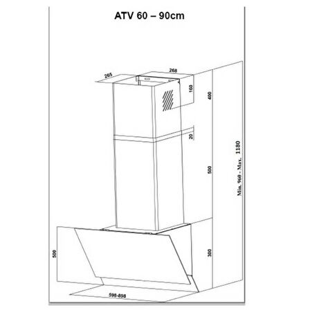 Teka Siyah İndüksiyonlu Ankastre Set (ATV 60 Davlumbaz - IZS 65600 İndüksiyonlu Ocak - HAK 625 BK Fırın)