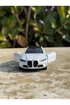 Bmw M4 1/36 Ölçek Diecast Metal Model Araba Oyunca Araba Oyuncak Metal Araba 12cm