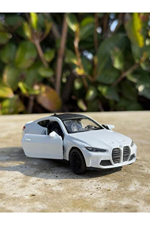Bmw M4 1/36 Ölçek Diecast Metal Model Araba Oyunca Araba Oyuncak Metal Araba 12cm
