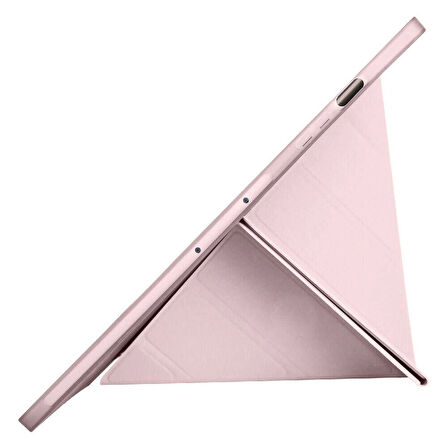 Samsung Galaxy Tab S6 Lite 2024 P610 P617 P620 10.4 Kalem Bölmeli, Smart Cover, Stand Özellikli, Pu Deri Koruyucu Kılıf