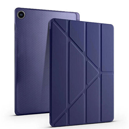 Samsung Galaxy Tab S6 Lite 2024 P610 P617 P620 10.4 Kalem Bölmeli, Smart Cover, Stand Özellikli, Pu Deri Koruyucu Kılıf
