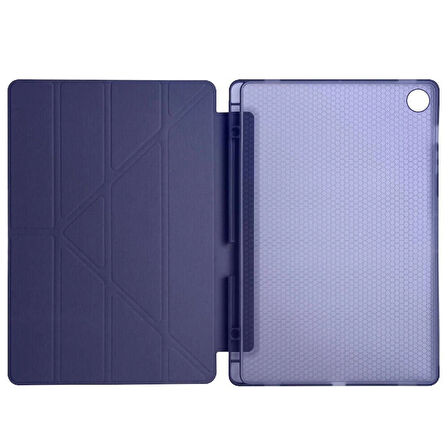 Samsung Galaxy Tab S6 Lite 2024 P610 P617 P620 10.4 Kalem Bölmeli, Smart Cover, Stand Özellikli, Pu Deri Koruyucu Kılıf
