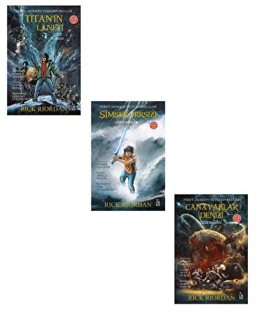 Percy Jackson ve Olimposlular Çizgi Roman Seti (3 Kitap)