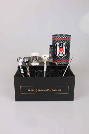 DEKOMUS GIFT BOX ÖZEL KUTULU  BEŞİKTAŞ JUMBO KIRTASİYE SETİ 