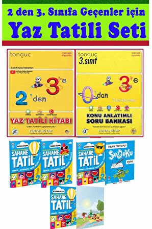 Model Yayınları 2. Sınıf Şahane Yaz Tatili Seti + Tonguç 2 den 2 e Hazırlık Seti