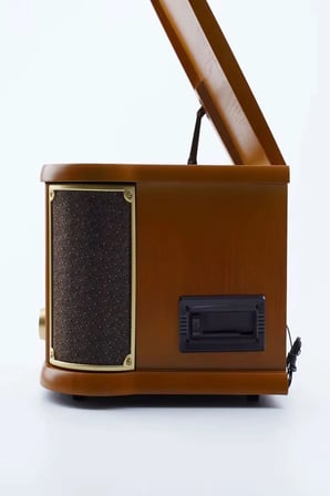 Nostaljik JOT402AM DÖNENCE Pikap Ahşap 2X5W Stereo Spk MP3 Çalar USB-Radyo-CD-Kaset BT Müzik Çalar