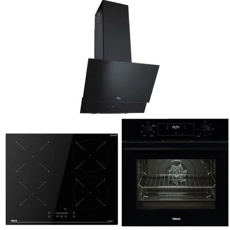 Teka  Siyah Ankastre Set ( HAK 625 BK BÖREK ŞEFİM - IBC 64110 BK -  ATV 60 BK )
