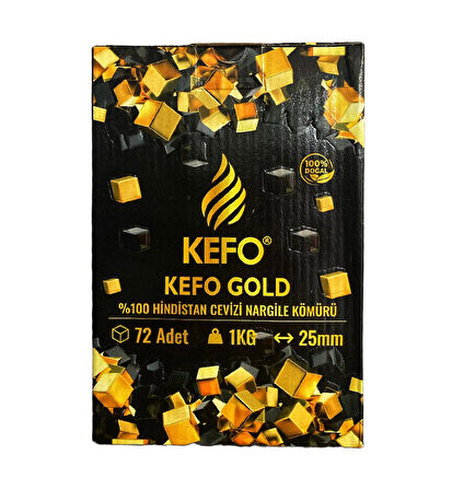 Kefo Nargile Köz Yakma Kömür Yakma Makinesi Ocak + 1 Kg Kefo Gold Nargile Kömürü