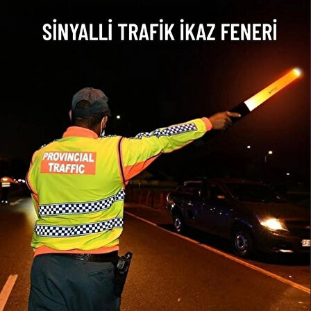 Wt-262 Sinyalli Şarjlı Uçak Pist Kalkış Feneri, Güvenlik Ikaz Feneri, Trafik Polis Feneri