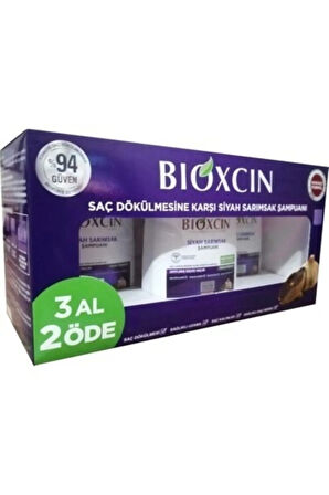 Bioxcın Siyah Sarımsaklı Şampuan 3 Al 2 Öde