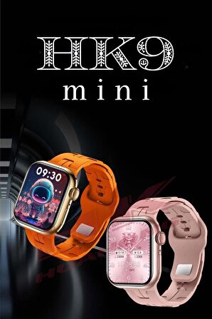 WEARFİT HK9 MİNİ Akıllı Kol Saati Smart Watch Model:inç 42mm AMOLED Ekran (SİYAH)