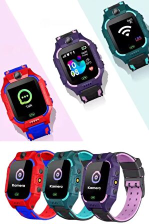 WEARFİT ÇOCUK Akıllı Kol Saati Smart Watch TFT Ekran GPS KAMERA OYUN HESAP ARAMA  BTK KAYITLI PEMBE