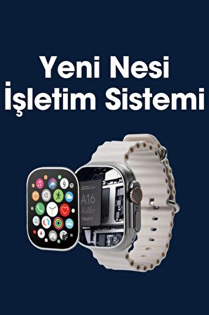 WEARFİT HELLO 3 + Akıllı Kol Saati 49mm AMOLED Ekran (GRİ)