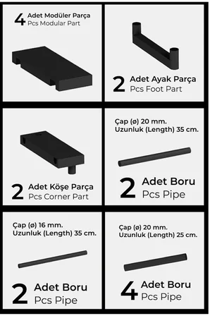 Plastik Genişletilebilir Raf Ayarlanabilir Düzenleyici Mutfak Banyo Düzenleyici - Tek Katlı - Beyaz