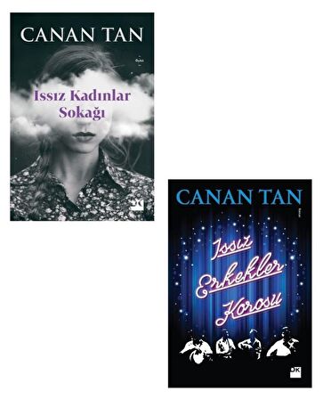 Canan Tan Issız Erkekler Korosu + Issız Kadınlar Sokağı 2 Kitap