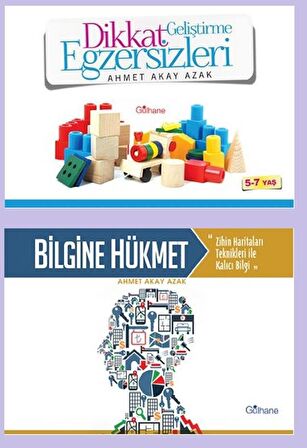 Bilgine Hükmet + Dikkat Geliştirme Egzersizleri 2 Kitap Set