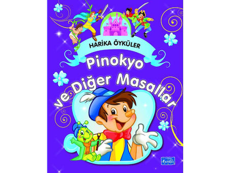 1 ve 2.Sınıflar İçin Harika Öyküler - ( Pamuk Prenses - Pinokyo 2 Kitap )