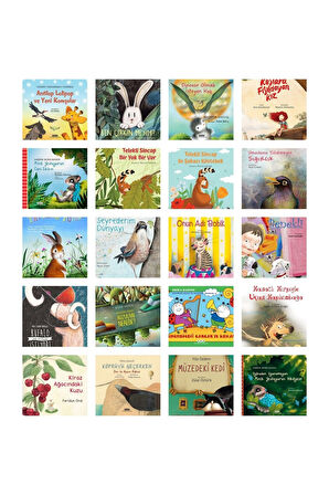 3-8 Yaş Resimli Eğitici Hayvanlar Serisi 20li Set